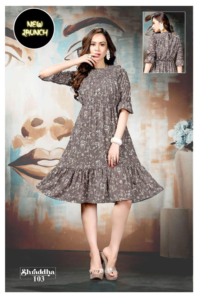 Shraddha Vol 1 Short Printed Kurtis Catalog